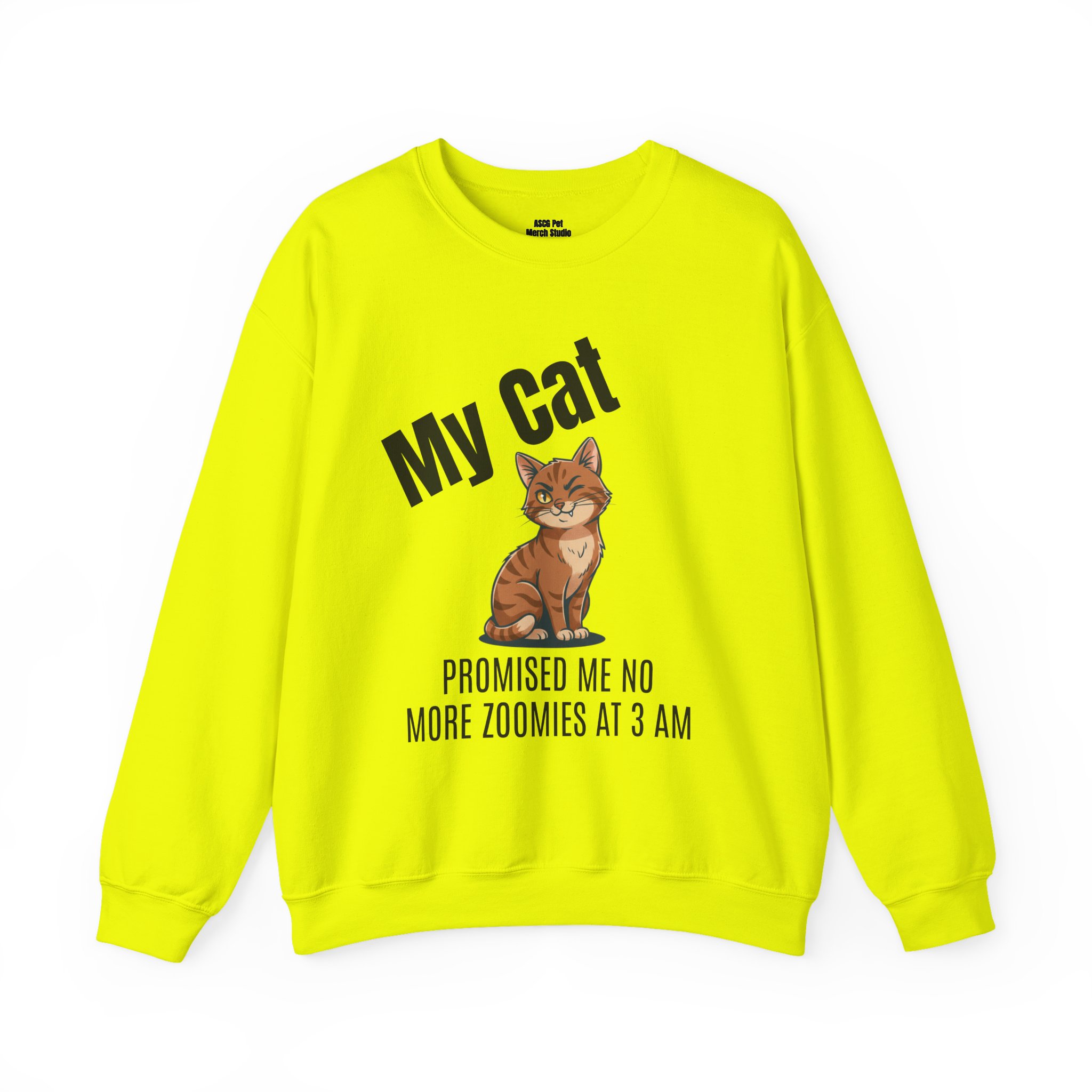 My cat promised no more zoomies at 3am